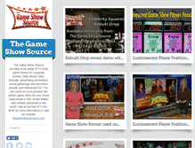 Tablet Screenshot of gameshowsourcevideos.com